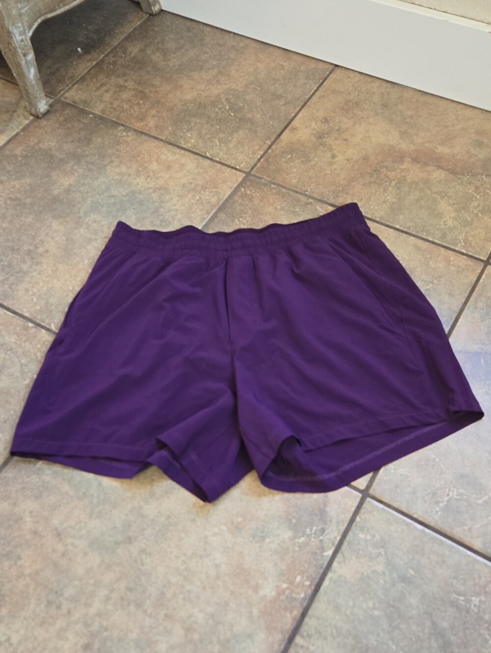 Lululemon Pace Breaker Shorts Purple Men's Large